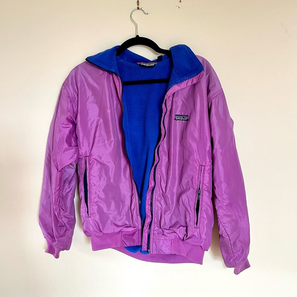Patagonia fleece windbreaker